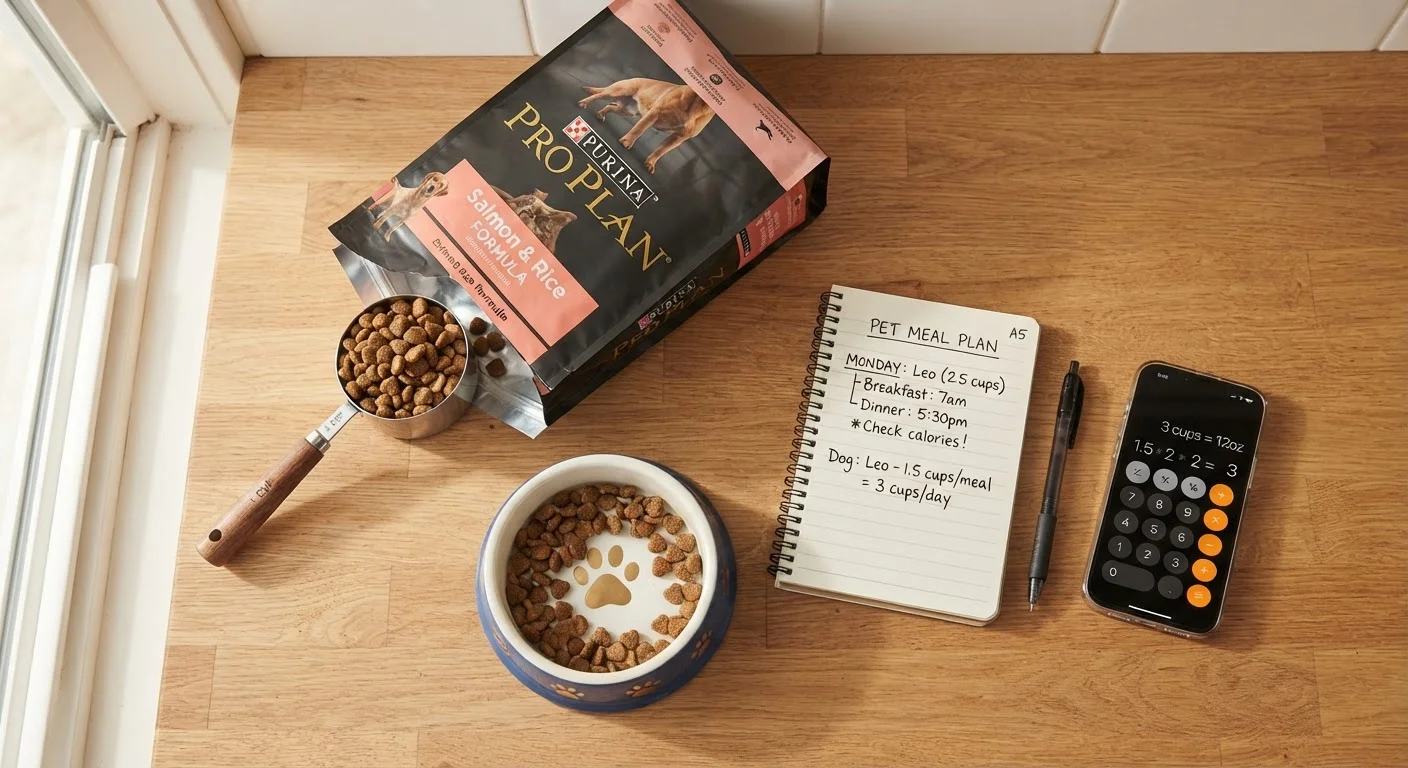 A Monthly Pet Feeding Audit: Checking Nutrition, Portions, and Spending