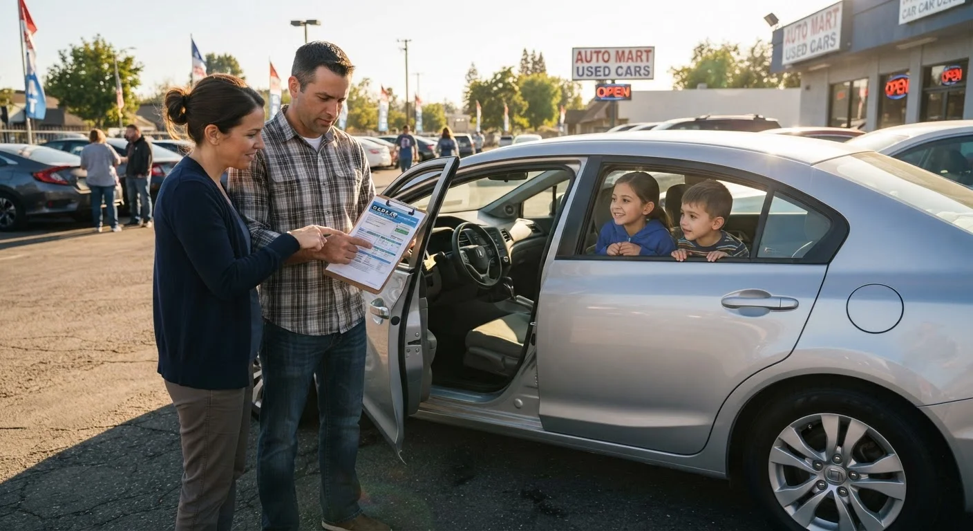 Buying a Used Car: A Family's Starting-Point Guide